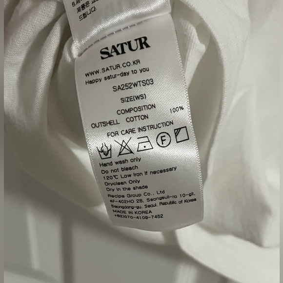 🇰🇷Satur t-shirt graphic tee - Picture 8 of 11